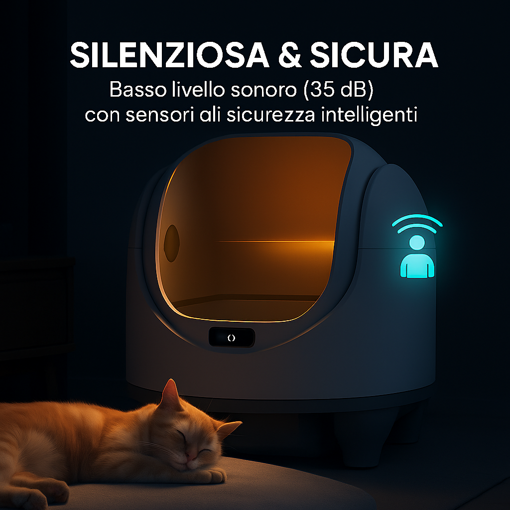 ORBITA — Lettiera automatica connessa e anti-odore per gatti