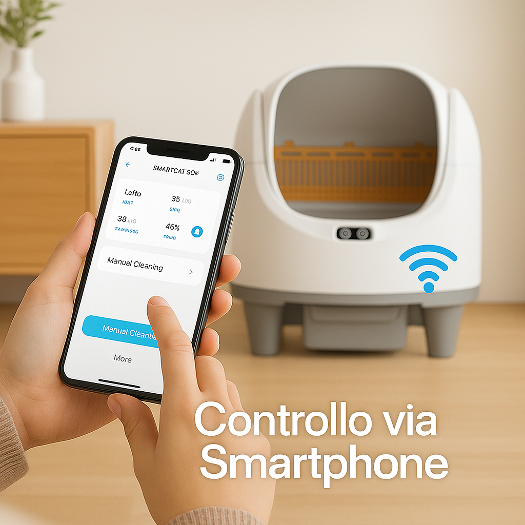 ORBITA — Lettiera automatica connessa e anti-odore per gatti