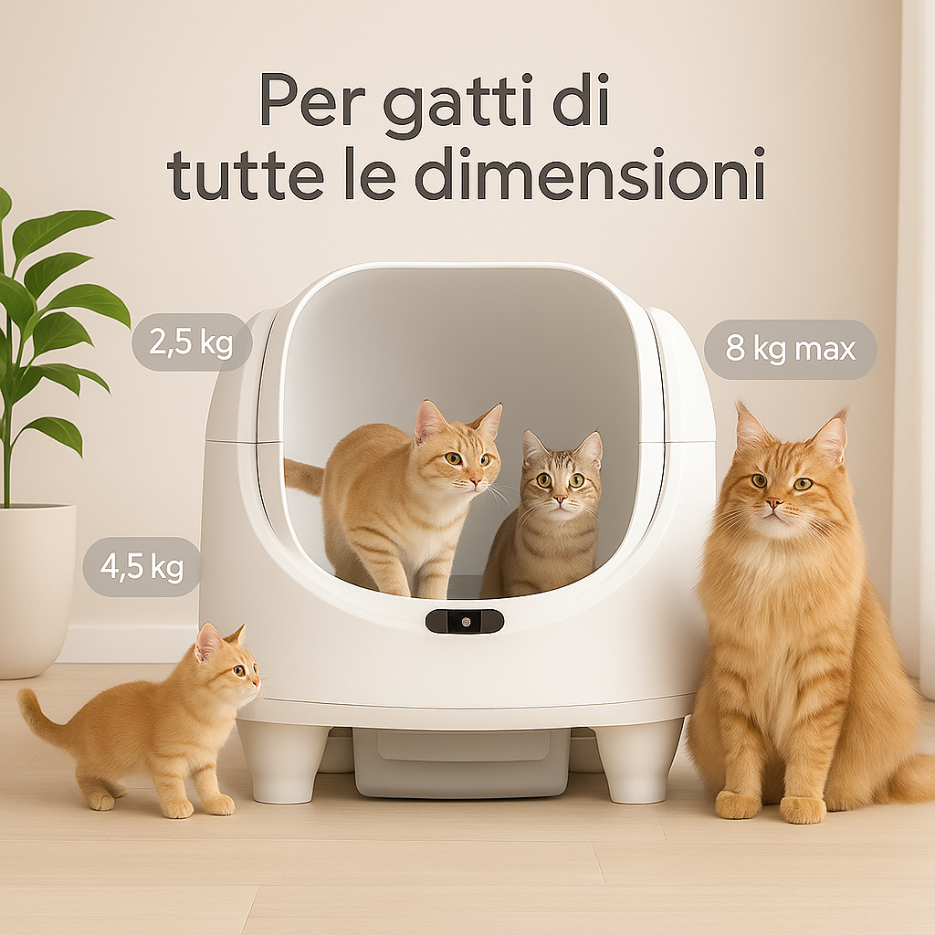 ORBITA — Lettiera automatica connessa e anti-odore per gatti